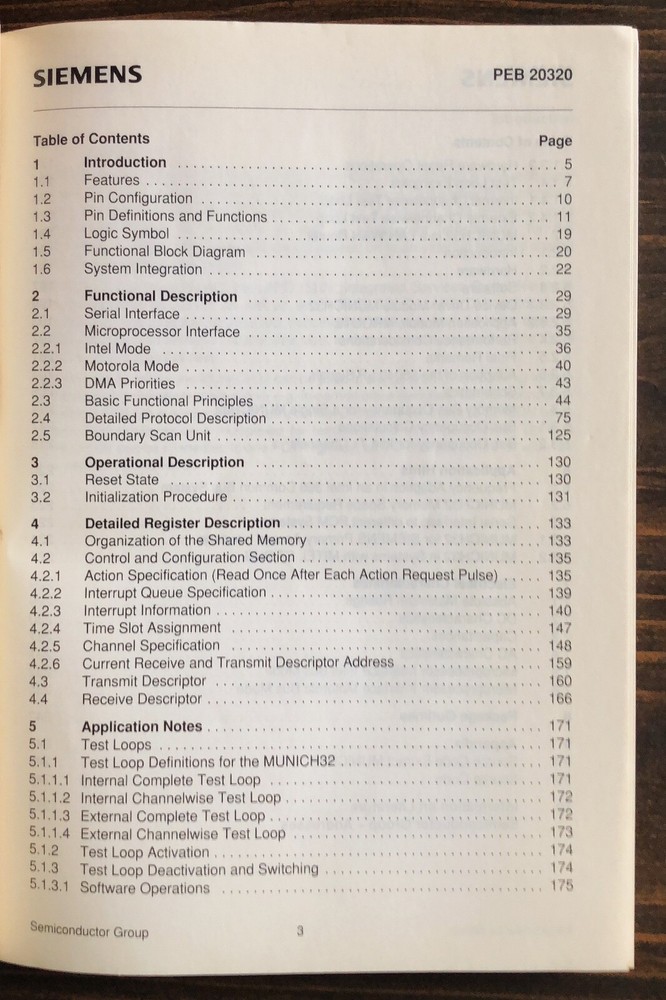 Siemens - MUNICH32 HDLC Network Interface Controller User's Manual (1996)