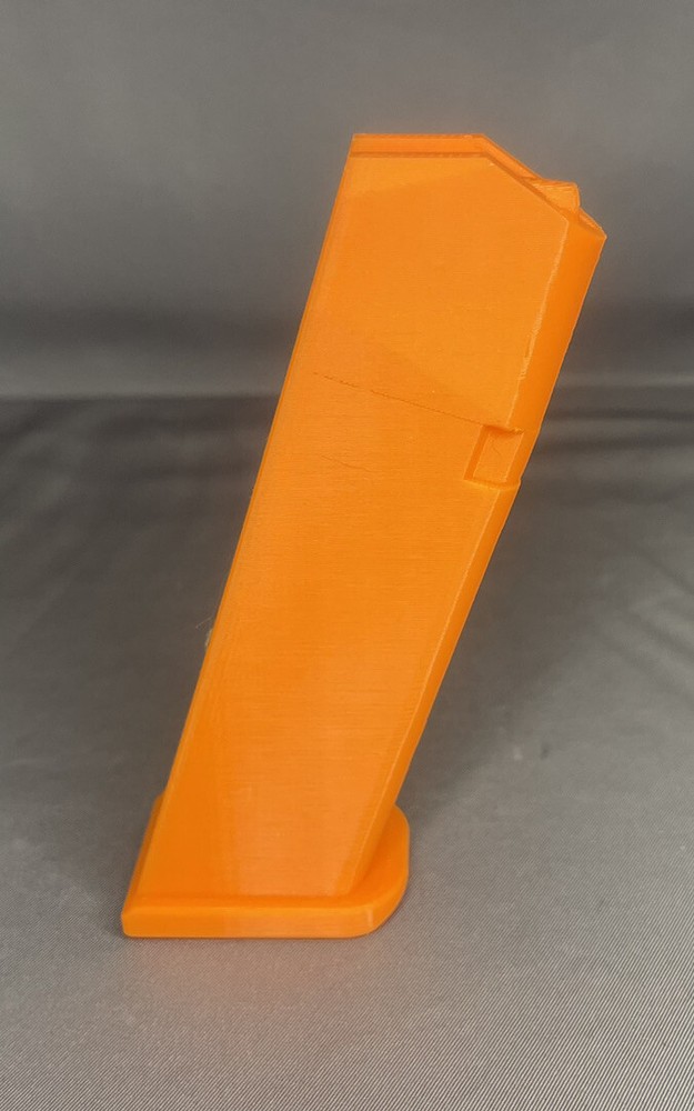 (2 pack) Glock 17 Dummy Magazine - Dry Fire training / practice magazine Orange