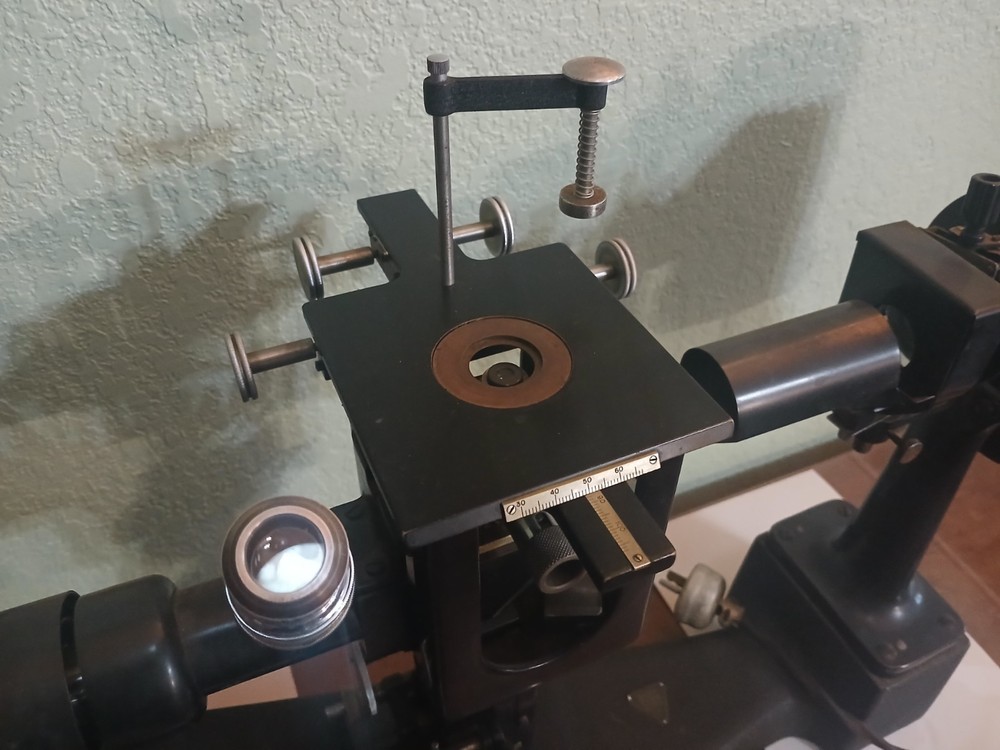 Bausch and Lombe Vintage Metallurgical Analytical Microscope