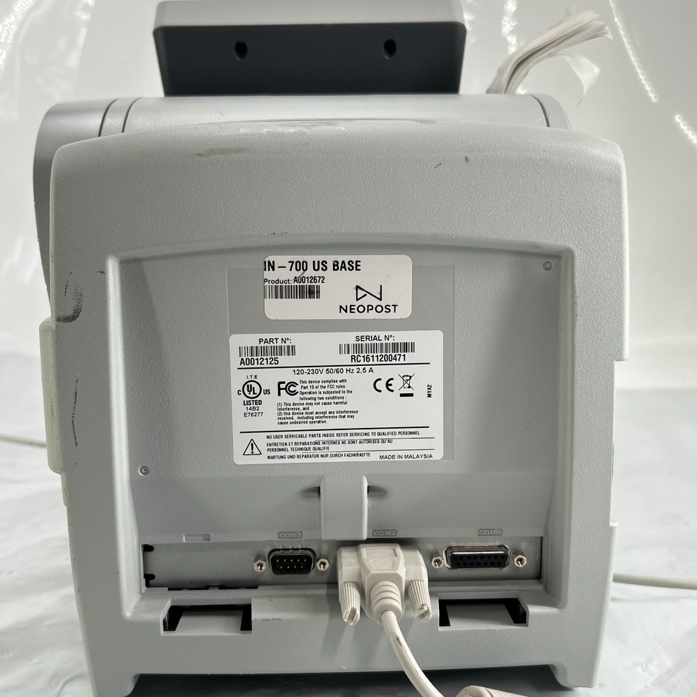Neopost IN-700 US A0012125 Digital Mailing Machine