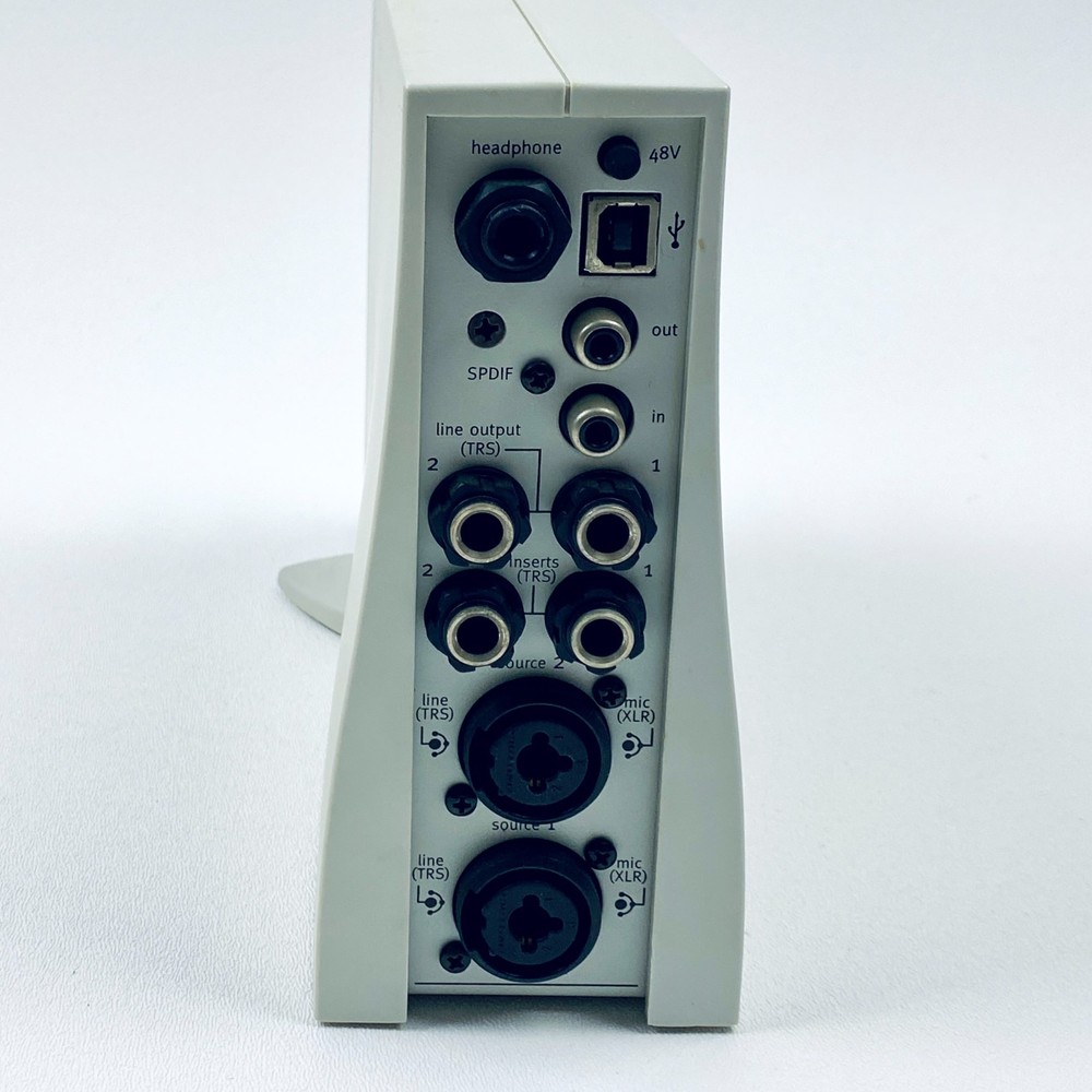 Digidesign M BOX Pro Tools Audio Interface w/ Box Original Software UNTESTED