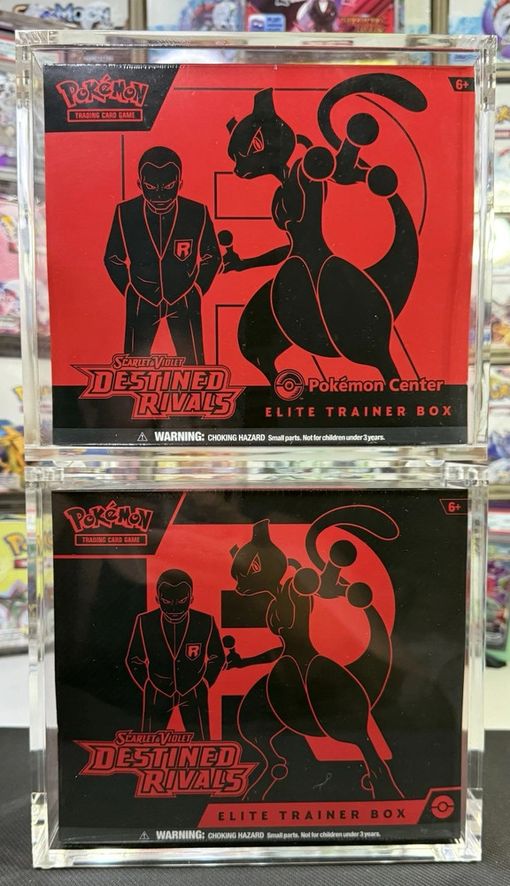 Elite Trainer Box Acrylic Case Extra Thick ETB Protector POKEMON High quality