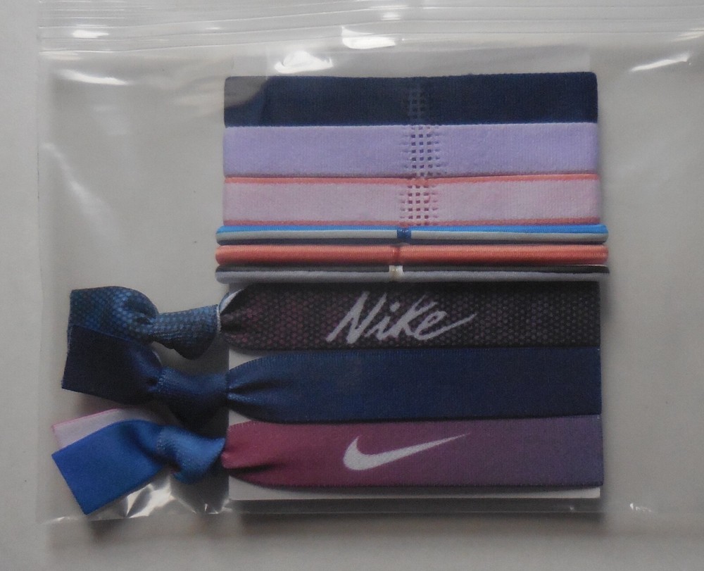 Nike Mixed Ponytail Holder Assorted 9Pk YOUTH Multicolor