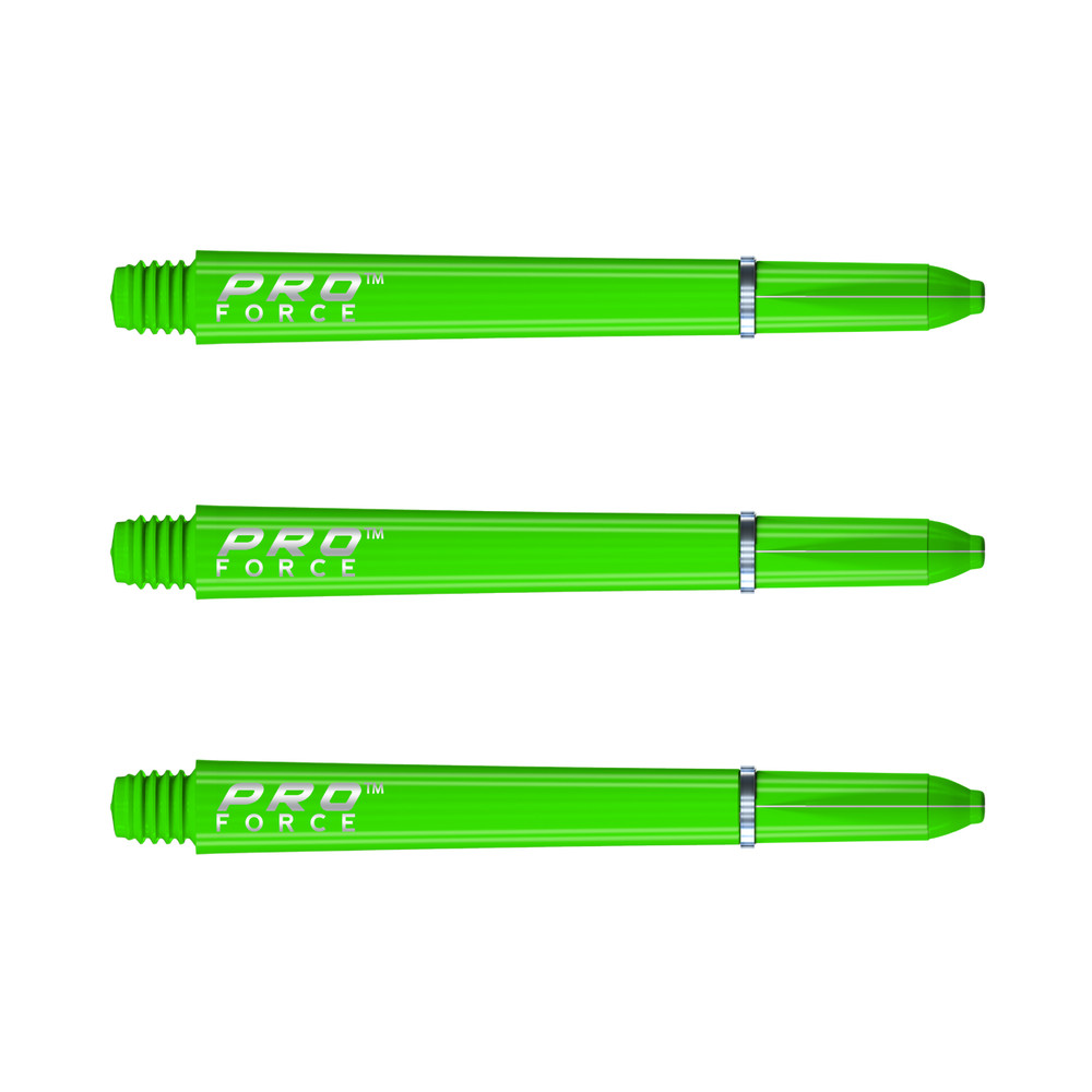 Winmau Pro-Force Dart Shafts Green - Medium