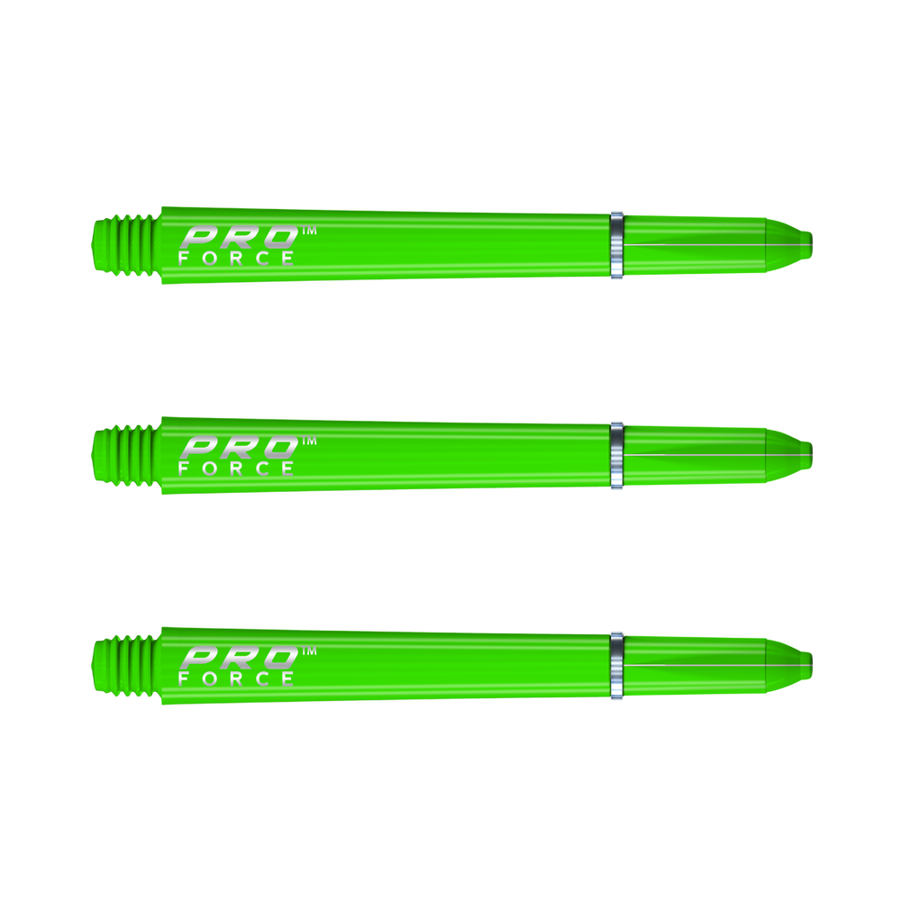 Winmau Pro-Force Dart Shafts Green - Medium