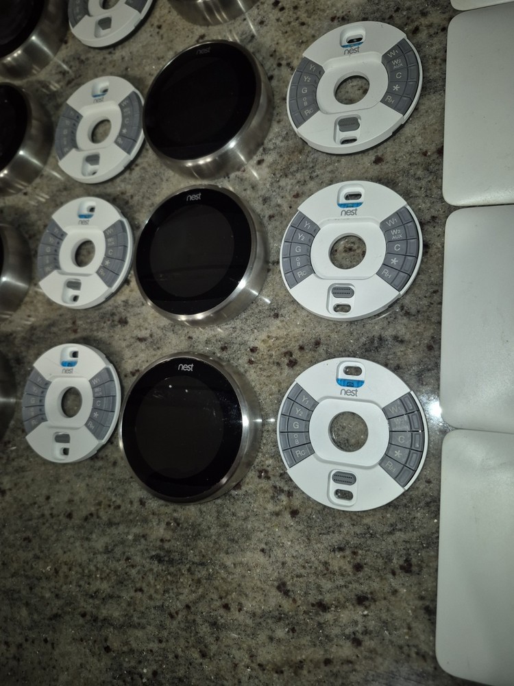 10× Nest Learning 3rd Gen Thermostat Lot A0013