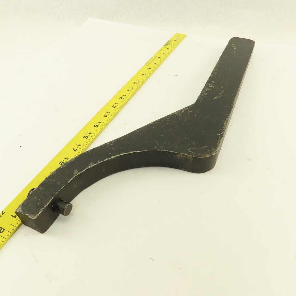 4" OD Solid Hook Spanner Non Adjustable 1/2" Pin 20" OAL