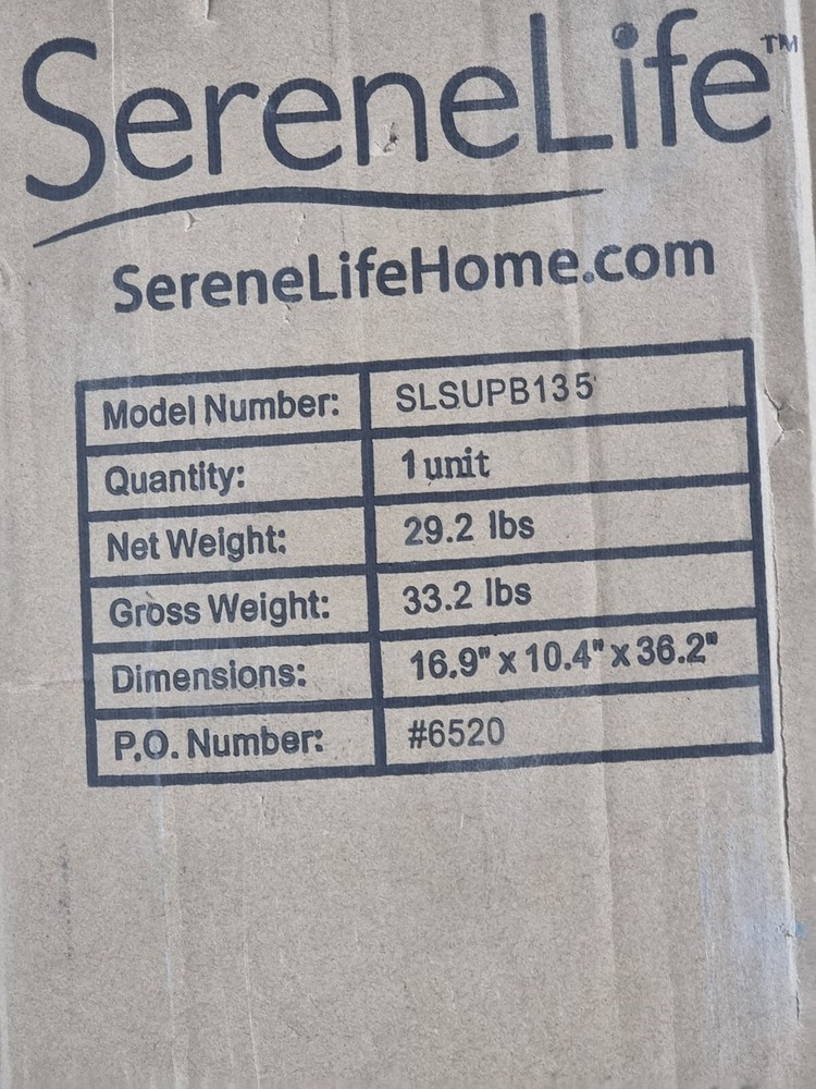 SERENE LIFE INFLATABLE STAND UP PADDLE BOARD