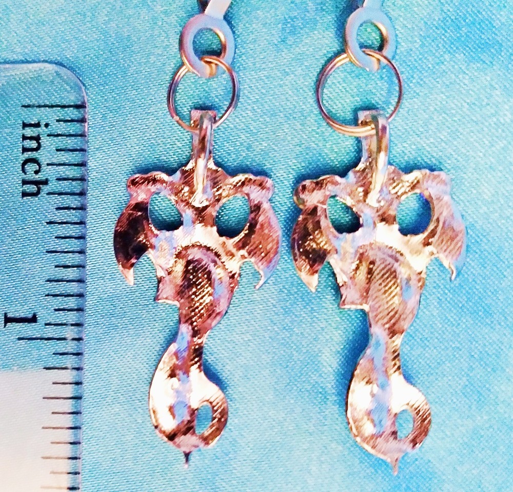 Set of Two ~ RED DRAGON SWORD ~ Metal Ceiling Fan Pulls