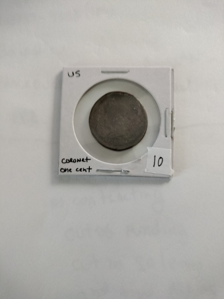 Coronet Head Large Cent QTY 2 - 1820, Unknown