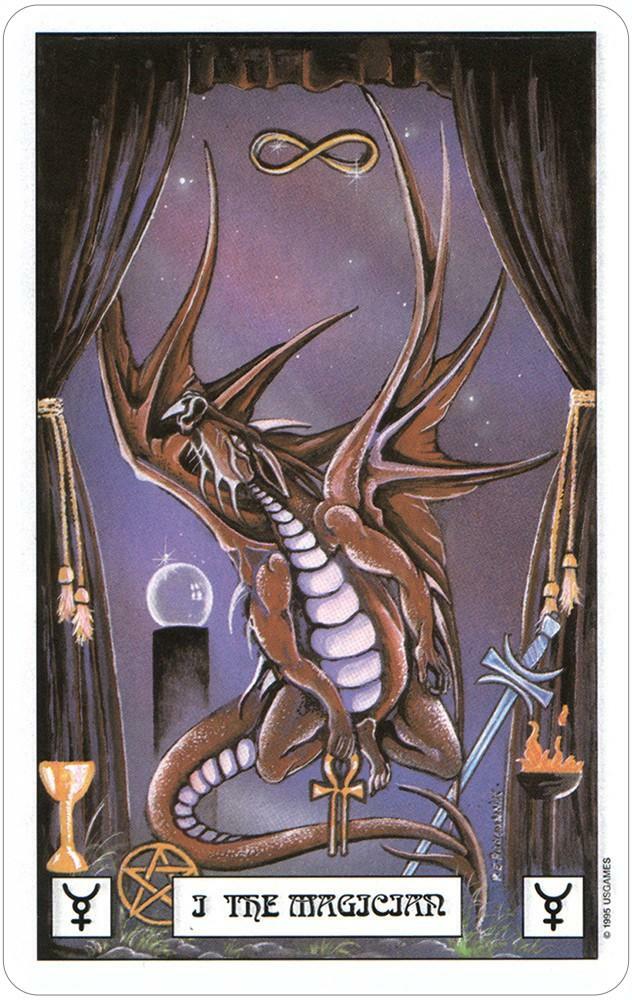 Tarot Card Set - Dragon Tarot