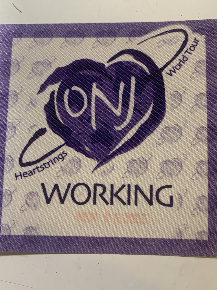 Olivia Newton John Backstage Pass