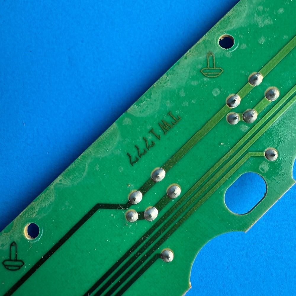 M-AUDIO O2 MIDI Controller Used Part: Control Panel Button PCB Circuit Board
