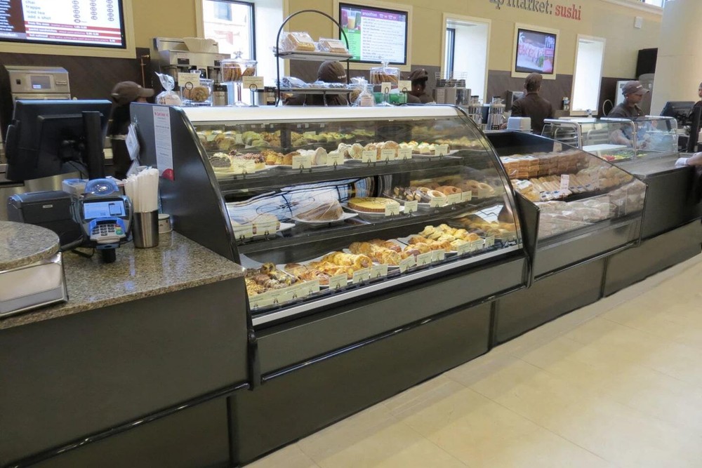 Structural Concepts GLDSS443R Self-Serve Refrigerated Display Case