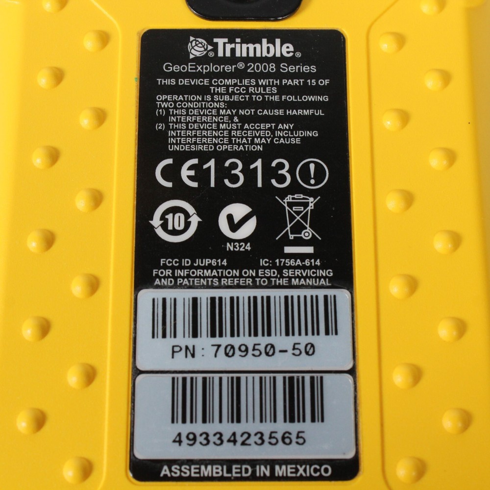 TRIMBLE GEOEXPLORER 2008 SERIES HANDHELD GEO XM COMPUTER BUNDLE W GPS & EXTRAS