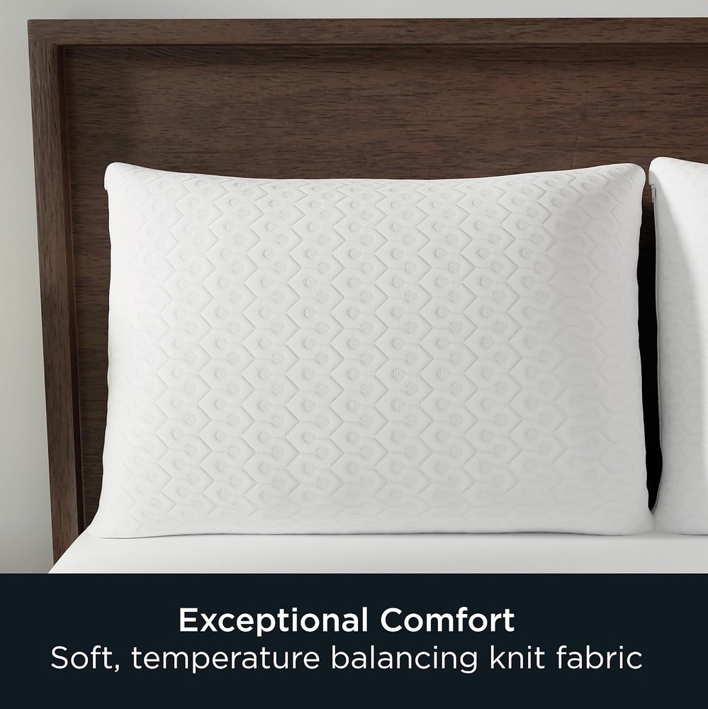 Allergy Bed Pillow Protector Queen Size Breathable Dust Mite Bedbug Proof