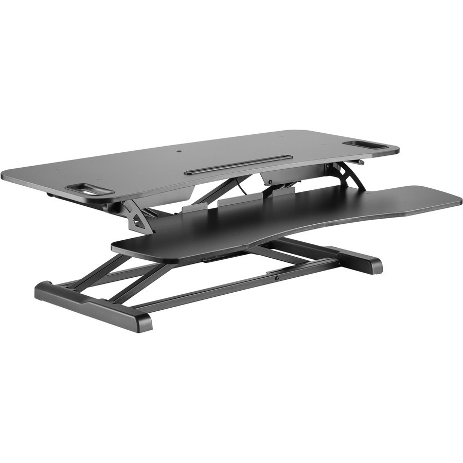 Amer Networks Sit-Stand Desk Converter Riser Keyboard & Mouse Deck