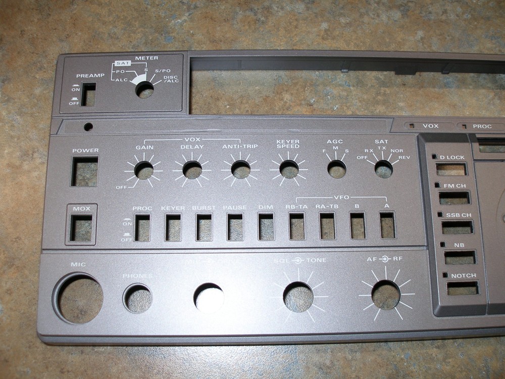 Yaesu FT-736R Front panel NEW NEW never installed