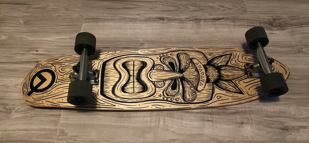 Quest longboard skateboard