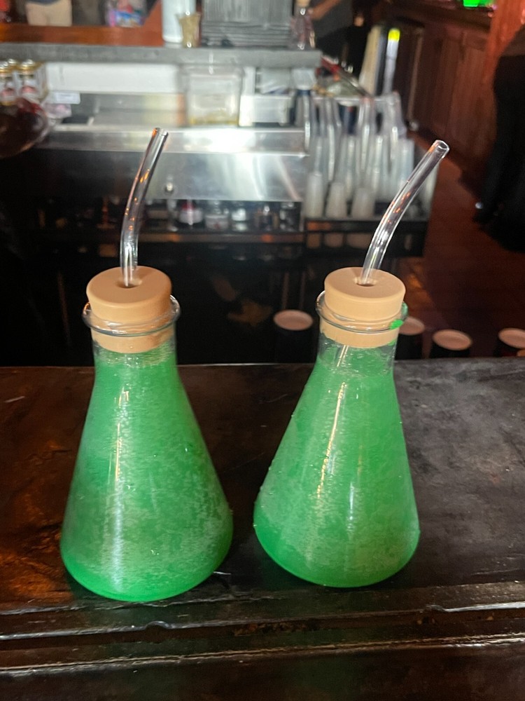 Universal Epic Dark Universe Monocane Potion Erlenmeyer Flask Souvenir Sipper