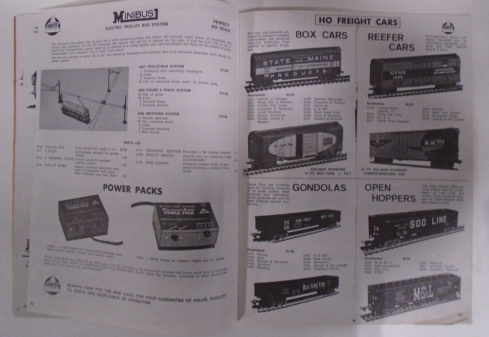 AHM DOES IT AGAIN! AND AGAIN AND AGAIN 1970? CATALOG
