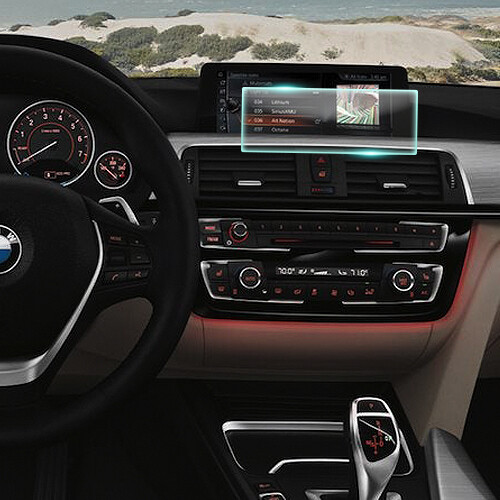 Crystal Clear Screen Protector for 2017 BMW 320i Vehicle Navigation