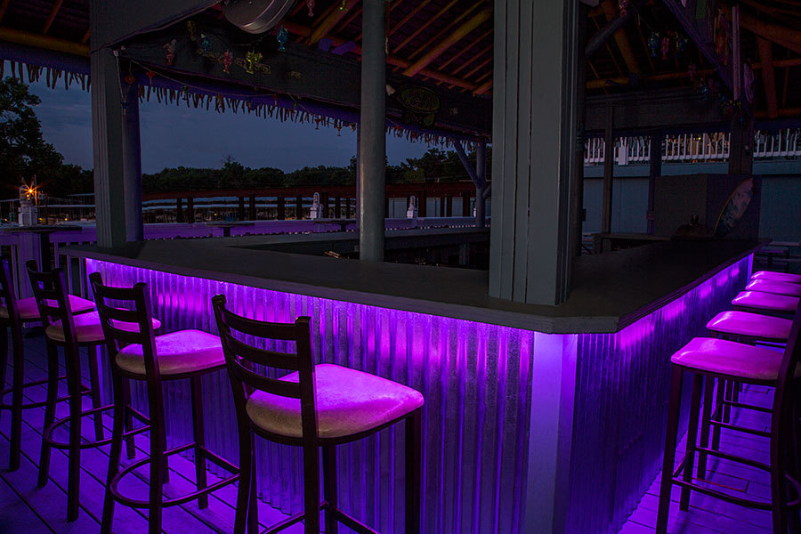 ____ LED bar LIGHT ____ Under Bottle Bar Wall KIT - Creative Colors BLUE & MORE