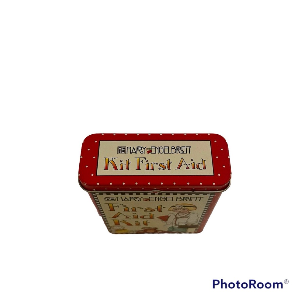 Vintage Mary Engelbreit First Aid Kit Tin