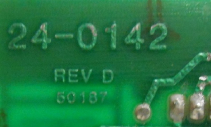 GASTECH, PC BOARD, 24-0142 REV D, NH3 INPUT MODULE