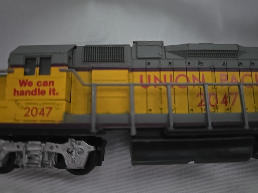 Union Pacific 2047 We Can Handle It Vintage Train Untested.