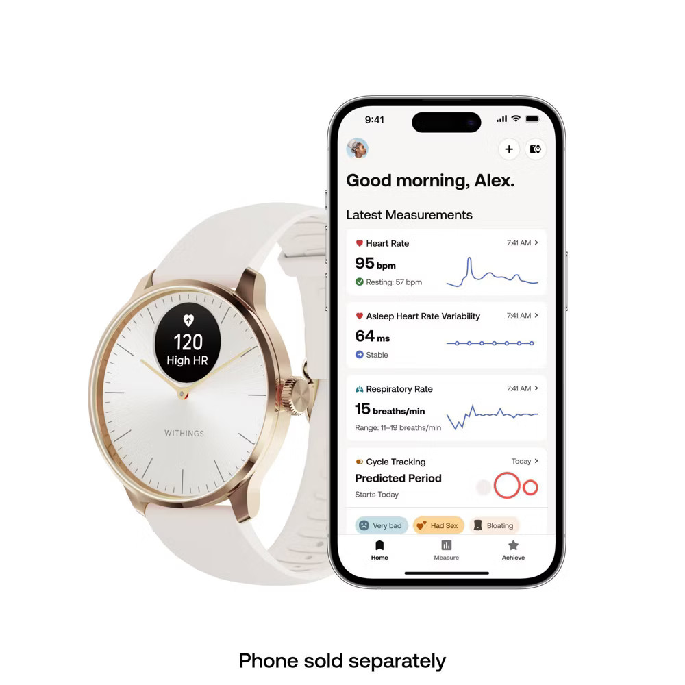 Withings ScanWatch Light - Sand
