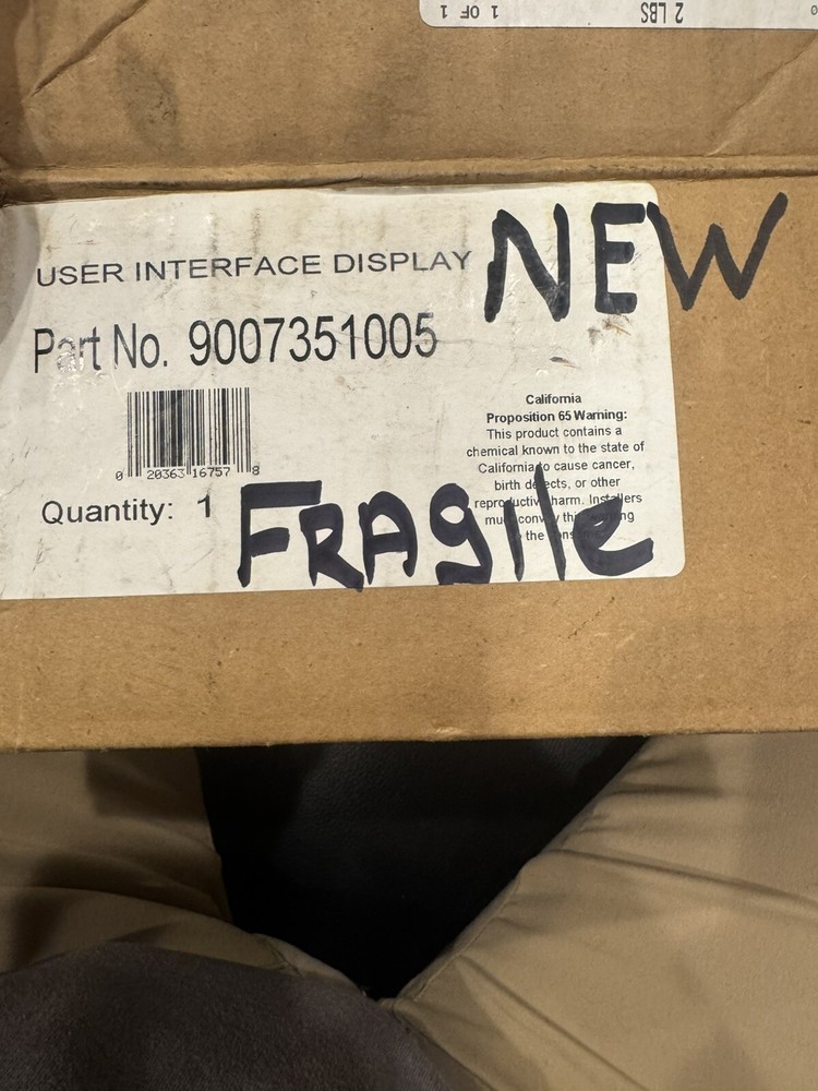 AO Smith EMC5000 User Interface Display 9007351005