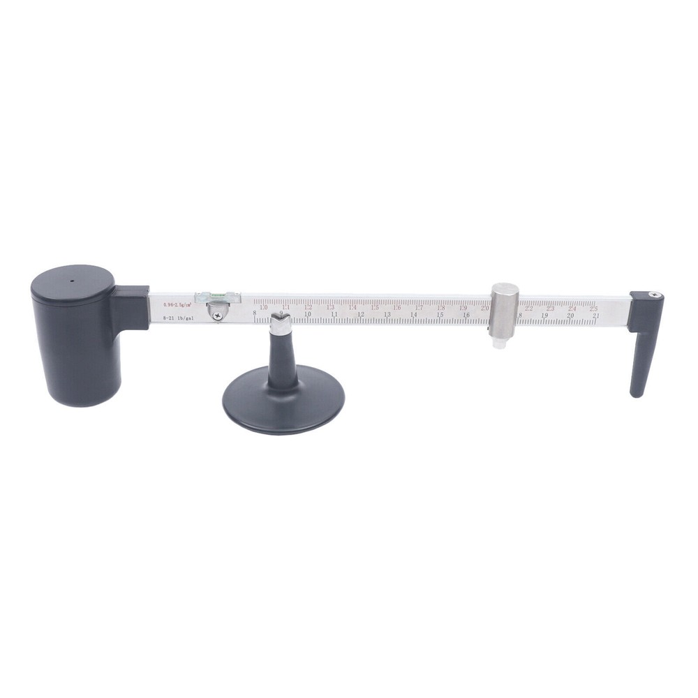 Mud Test tool Double Scales Mud Hydrometer Mud Gravity Balance Hydrometer New