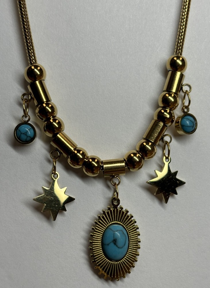 Gold DIY Egypt Eye Necklace