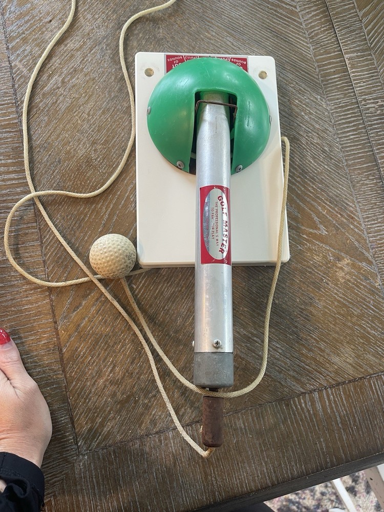 Golf Master - antique hitting practice machine