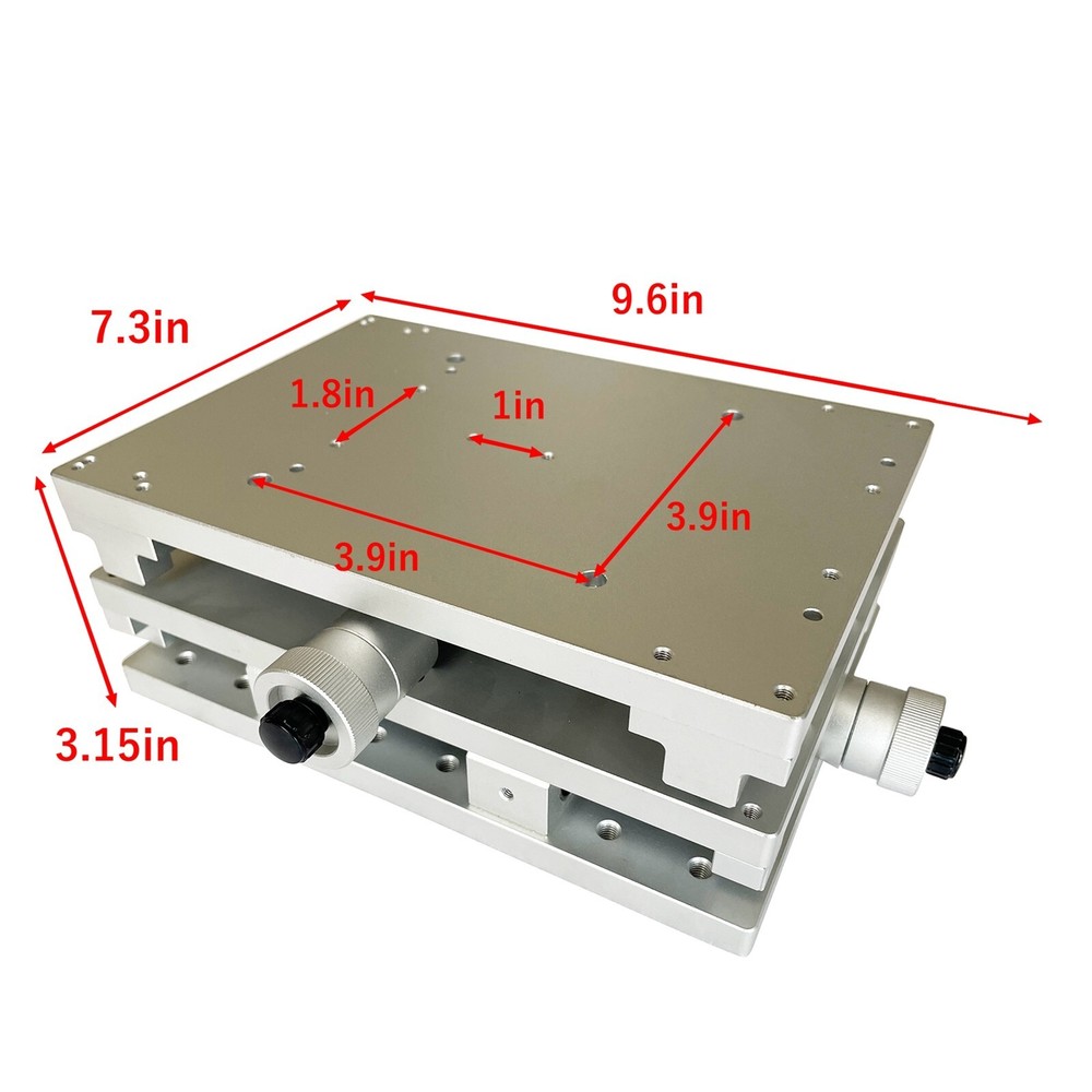 XY 2 Axis Laser Marking Machine Two-dimensional Table Lifting Platform
