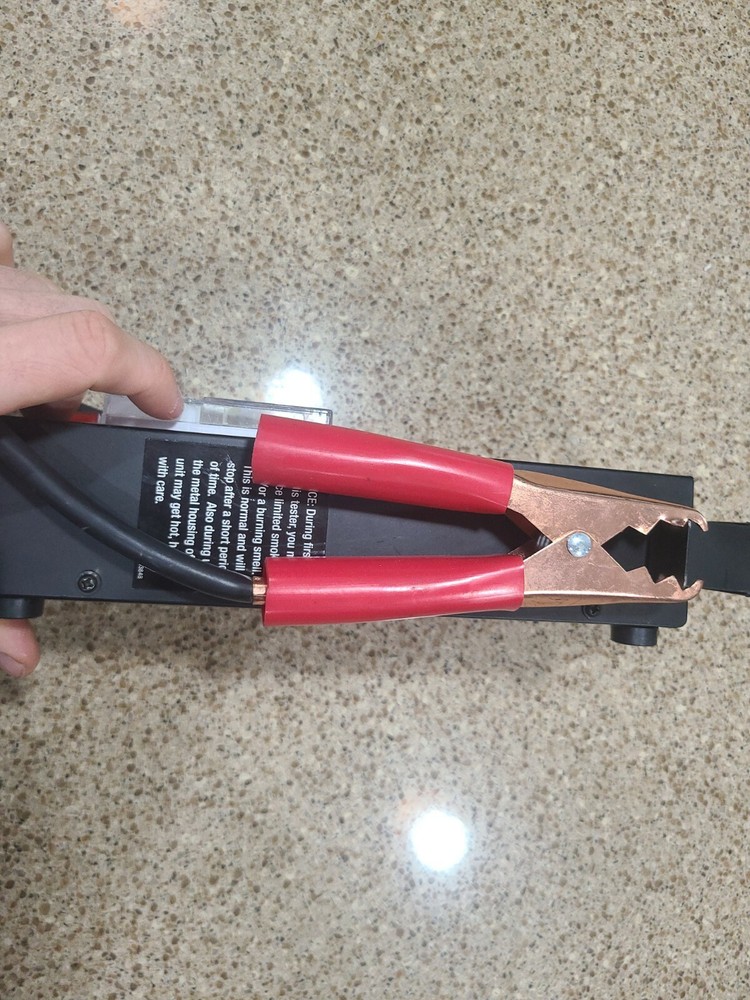 Duralast Battery Load Tester 100 Amp Load Type 6V & 12V Model DL-100D