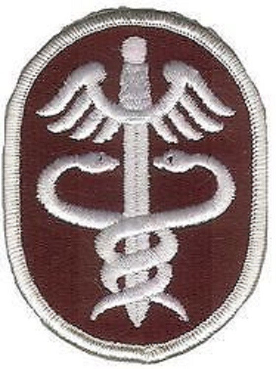 US ARMY HEALTH SERVICES COMMAND CLASS A PATCH - FULL COLOR