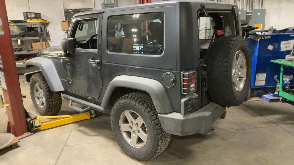 Used Windshield Frame fits: 2010 Jeep Wrangler Grade A