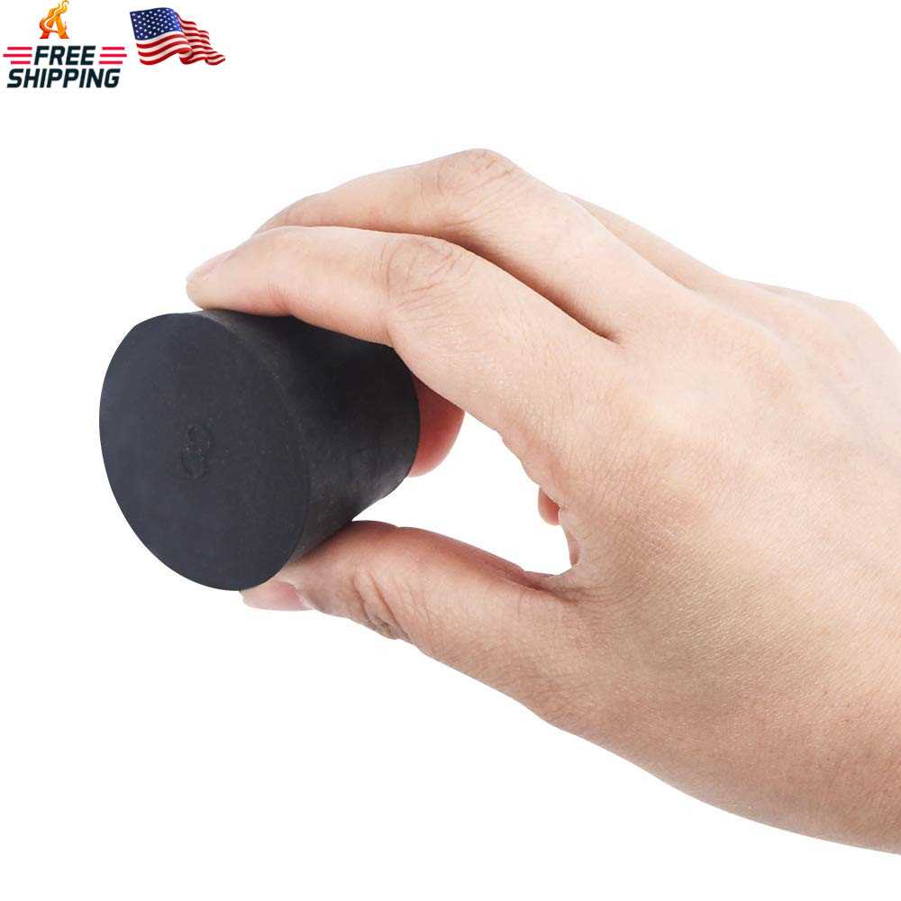 5-Pack (Same Size) Solid Rubber Stoppers - Size #8-42Mm (1.65In) X 32Mm (1.25In)