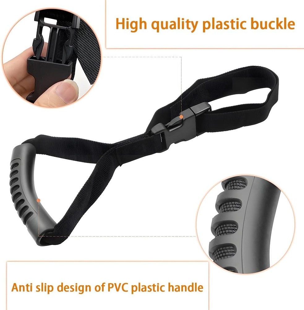 2PCS Car Grab Handle for Elderly Disabled, Adjustable Auto Safety Handle Standin