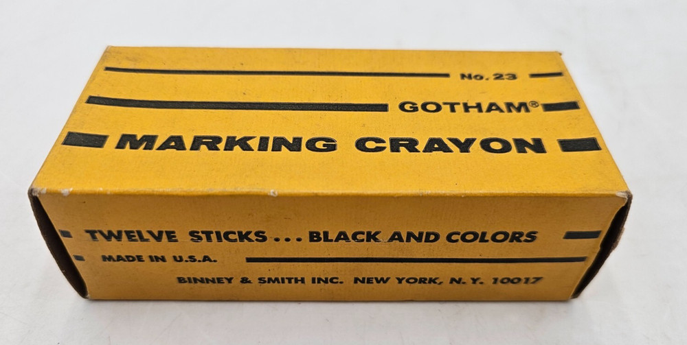 Gotham Marking Crayon No. 23 Black