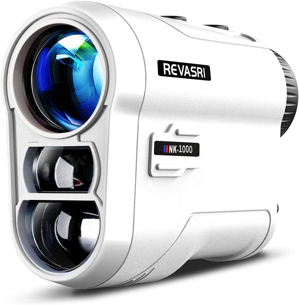 Rechargeable Golf Laser Rangefinder - Slope Function, Pin Lock, Vibration Alert