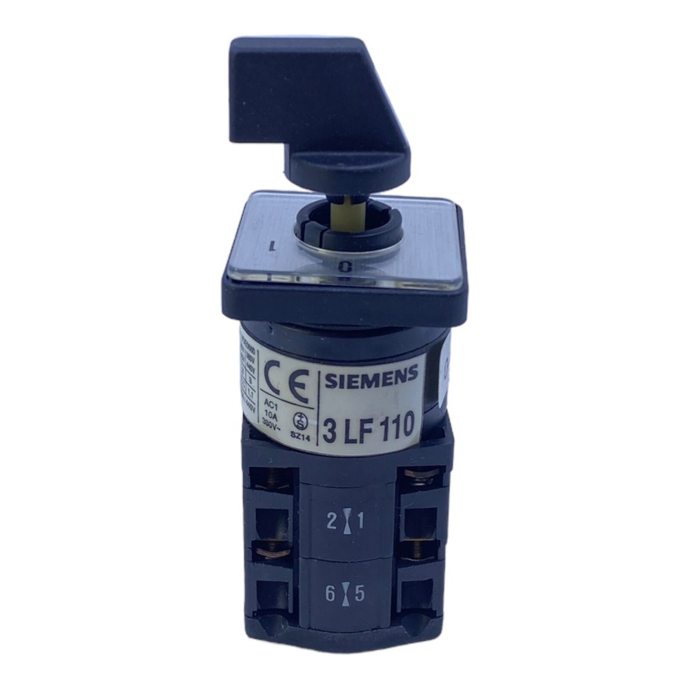 Siemens 3LF1100-4AA11 Control Switch