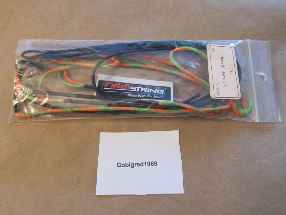 New PSE Bow Madness 30 First String Set 88 & 31 7/16 Bowstring Archery