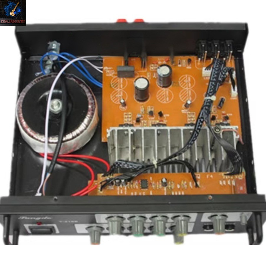A1PC 220V High-Power Home HIFI Power Amplifier with Computer Karaoke Function