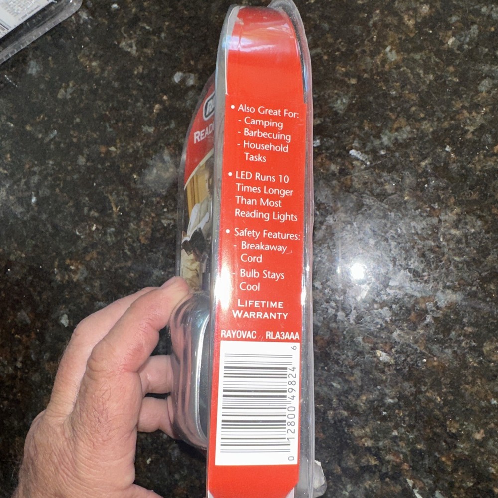 Rayovac Reading light - Portable Reading LED Light With Jupiter Jack