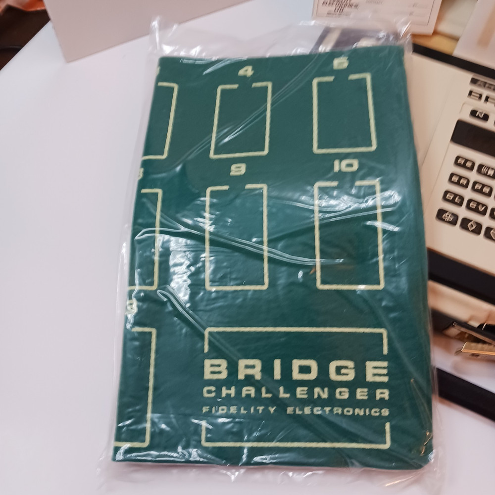 Fidelity Electronic Bridge Challenger Bidder Advanced Game Computer Vintage