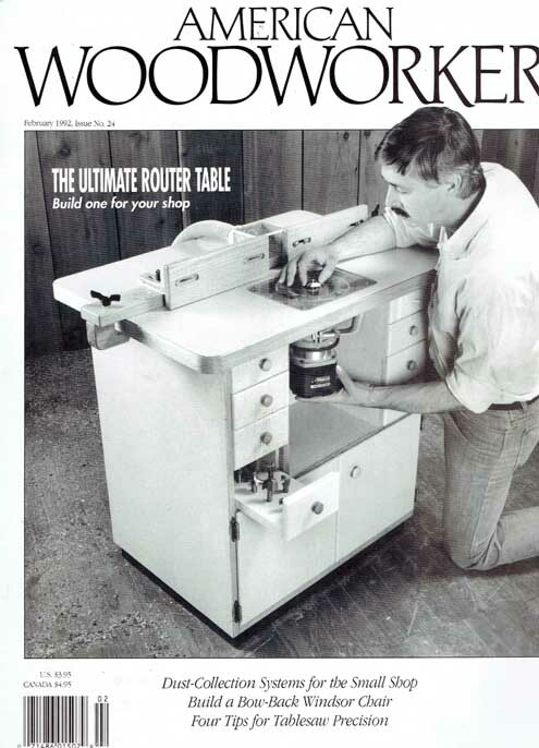 1989-1992 American Woodworker - 4 Issues