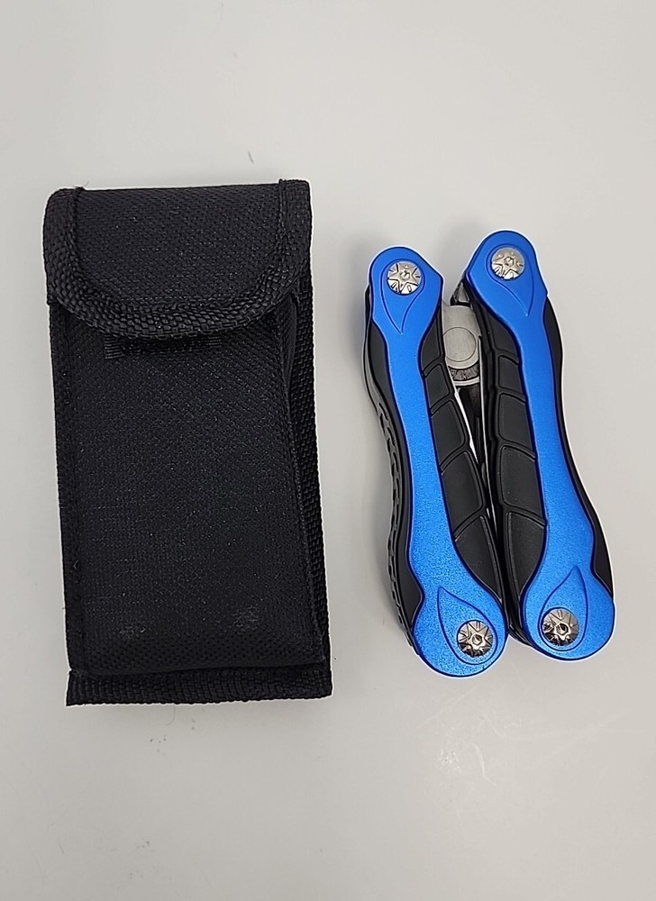 Multitool Stainless Steel With Anodized Aluminum Handles